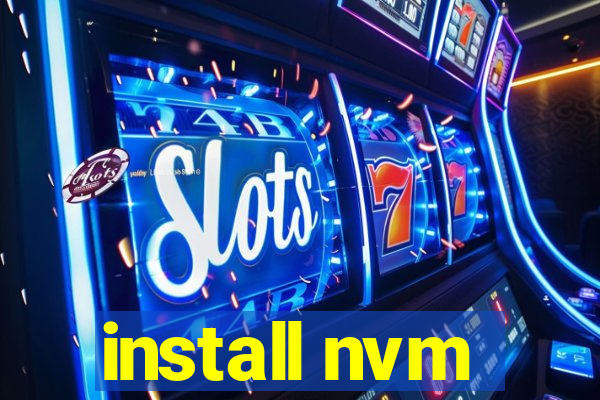 install nvm